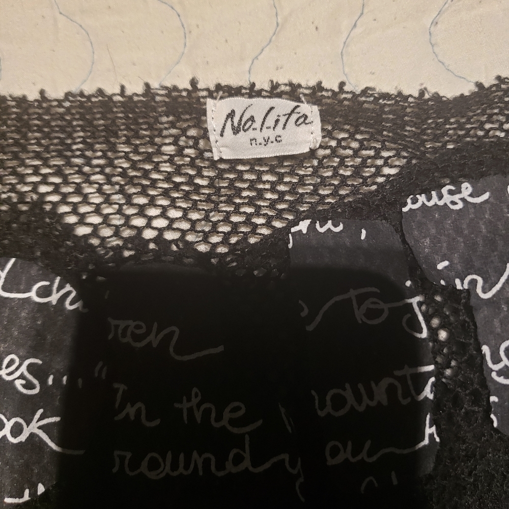 Nolita  NYC  stunning  black top brand new